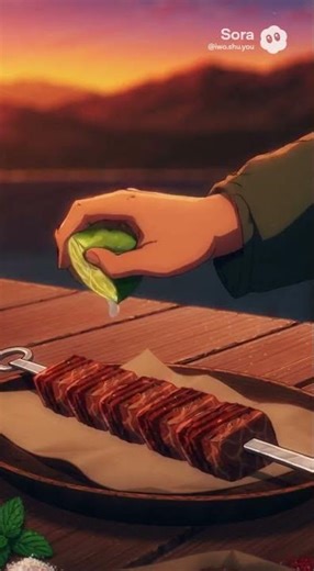 【ASMR】Kebab | Real Anime Cooking by Chef Shu