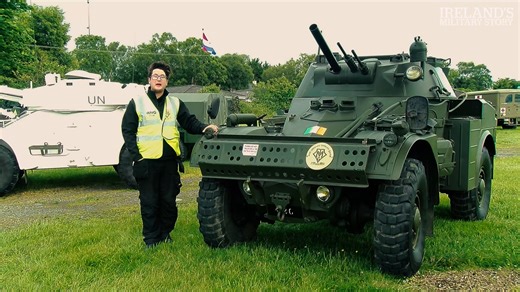 Ep.5. AML 60 Armoured Car -Military Vehicles Through the Ages with IMVG The Panhard AML (automitrailleuse légère, or "light armoured car") is an armoured car designed by the French company Panhard on a lightly armoured 4×4 chassis, it weighs an estimated 5.5 tonnes, and is thus suitable for airborne deployment. Entering production in 1960 several variants remained in production until 1987. In 1964 the first 2 Panhard AML 60-7 CS armoured cars were delivered to the Óglaigh na hÉireann / Irish Def