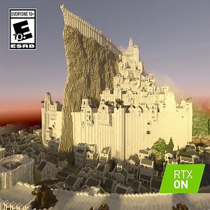 4.8K views · 51 reactions | Man the walls! To your posts! Someone get Gandalf an enchanting table! #MCMiddleEarth built an absolutely stunning Minecraft recreation of The Lord of the Ring's Minas Tirith with #RTXOn. 勞 | NVIDIA GeForce Australia & New Zealand | Facebook
