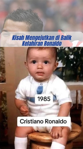 Cristiano Ronaldo Hampir Tidak Pernah Lahir #sepakbola #ronaldo #kisahnyata