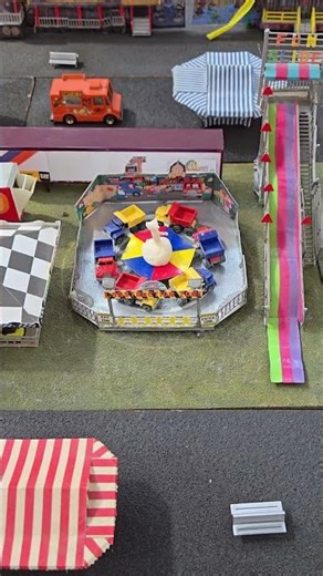 Huge HO Scale Carnival #trains #modelrailroad #modeltrains