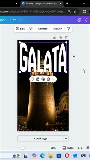 Canva Trick Text Behind Objects Effect in 50 Seconds! #canva