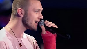 Talented Sebastian shows off with his last note 😱 #TheVoice #BlindAuditions | The Voice Global