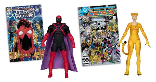 Cheetah and Extant DC Page Punchers revealed by McFarlane Toys