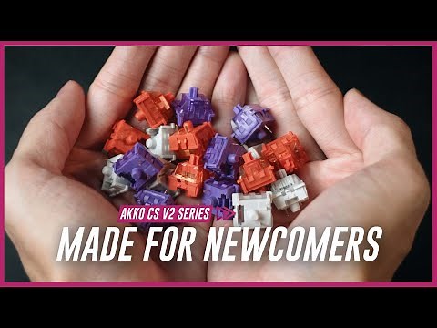 Akko CS V2 Switch Sound Test & Review | PERFECT for Newcomers!