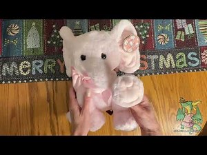 Soft and Cuddly! Pinky The Elephant Plush Toy