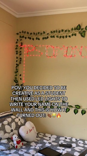 Creative LED Lights: Writing My Name in My Room