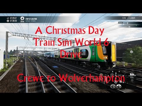 A Christmas Day train drive on Train Sim World 6