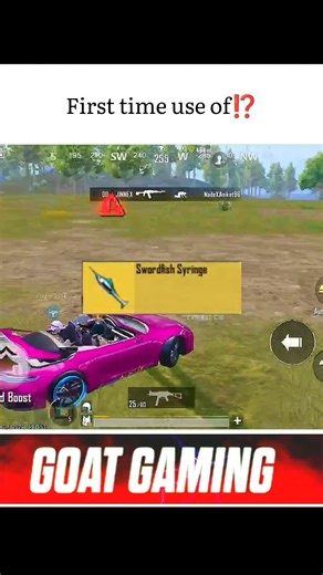 First time use of⁉️😂 #bgmi #viral #shorts #1v4cluch