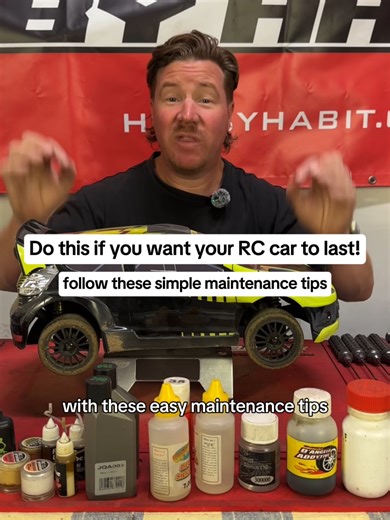 Maintenance Tips for your RC Cars