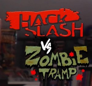 ZOMBIE TRAMP vs. HACK/SLASH (Full video, click the link below.) https://www.kickstarter.com/projects/danmendoza/zombie-tramp-vs-hack-slash?ref=discovery_newest&total_hits=30577&category_id=252 Slasher Killer Cassie Hack comes face to face with the Queen of the dead, Zombie Tramp. Who will win in this 50 page epic showdown. | Creative New Idea Gizmos