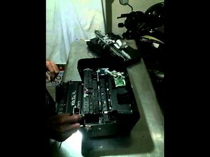 Desarmando, Despiece de impresora hp f4480