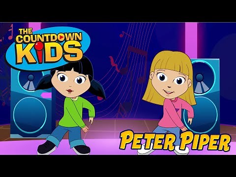 Peter Piper - The Countdown Kids | Kids Songs & Nursery Rhymes | Lyric Video