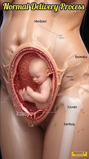 "Normal Delivery Process | How a Baby is Born Step-by-Step"