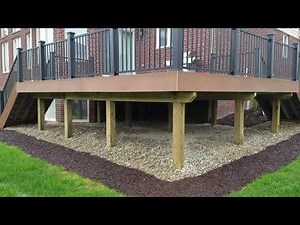 Raised Deck Design Decisions - Elevated Stone Deck in Macomb County, MI
