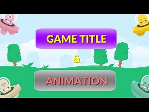 ADD WINDOW TITLE AND LEARN TO CHANGE ANIMATION IN GDEVELOP