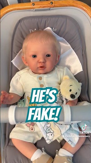 Fake Baby, REAL Nursery! #reborn #baby #cute #cutebaby #newborn #viral #viralvideo #art #artist