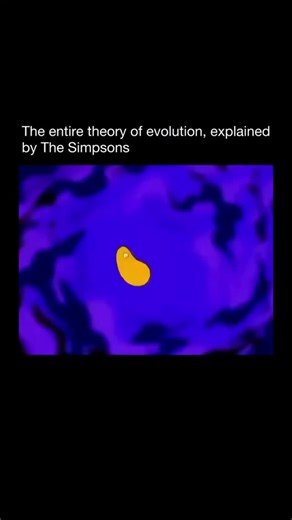 Monty on Instagram: "In 2006, The Simpsons aired a segment that explained the theory of evolution in a very condensed and musical way. It appeared in the Treehouse of Horror XVI episode, during a short segment that follows Homer moving through different stages of human evolution in a rapid sequence, presenting the concept in a simple and memorable format. The scene was brief, but it was based on the core idea of evolutionary progression. That is why it is often referenced as The Simpsons explain