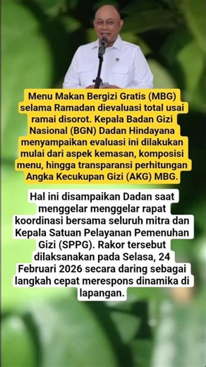 MBG Ramadan Tak Lagi Dikemas Kantong Plastik, Menu Diganti!#prabowo #viral #shorts