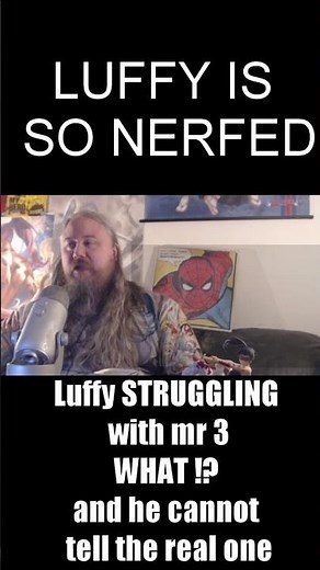 Luffy is TOO NERFED in the One Piece Live Action he can barely beat MR.3 #anime #shorts #onepiece