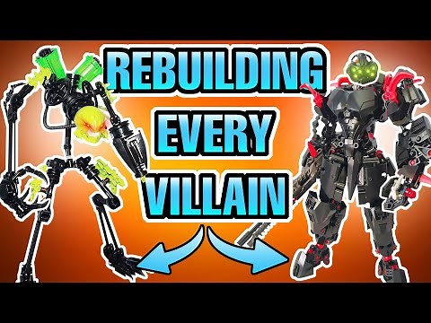 Every LEGO Hero Factory VILLAIN Built Better (Breakout)