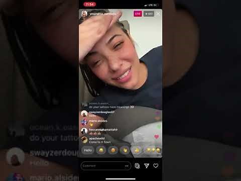 Stephanie Santiago talks about lip service on ig live 2/18/20
