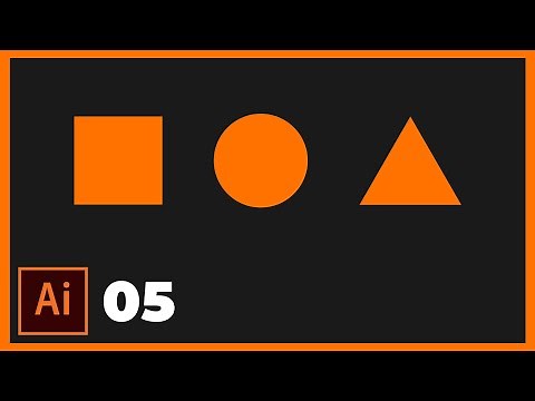 Bài 5: Vẽ Các Hình Đơn Giản Trong Adobe Illustrator | Thùy Uyên
