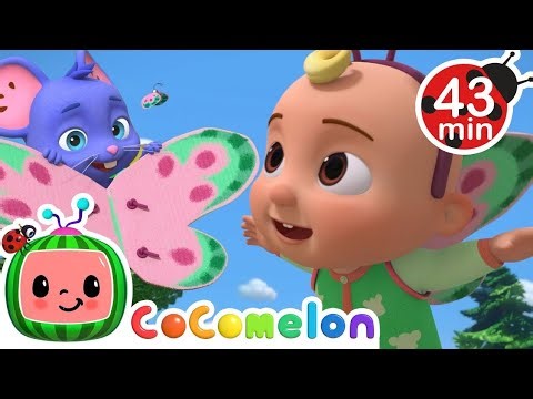 "🦋 Dance Along to the Butterfly Song! | Cocomelon Nursery Rhymes for Kids! 🎶✨"