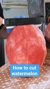 How to Cut a Watermelon and Make Fresh Juice 🍉 #toollovers #fruitcutting