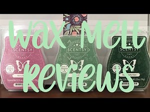 Scentsy Wax Melt Reviews - Let it Snow Trio | Berry Blessed, Feelin' Pine, and Happy Holly Days 2020