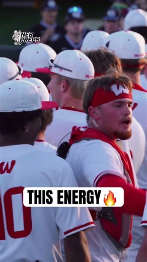 Burke Brown celebrates a comeback win for Westside, 7-6 over Creighton Prep (1.1 IP, 2 Ks)