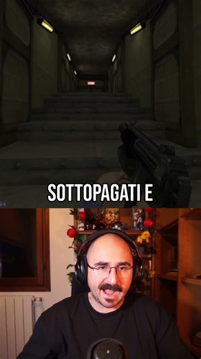 Jump Scare nel Gioco: Un Commento Sociale sul Lavoro Sottopagato? #shorts