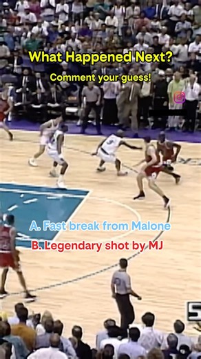 MALONE FAST BREAK… or LEGENDARY MJ SHOT?! 🐐 NBA HISTORY QUIZ 🔥 #nbafinals