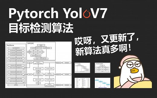 Pytorch 搭建自己的YoloV7目标检测平台（Bubbliiiing 源码详解 训练 预测）