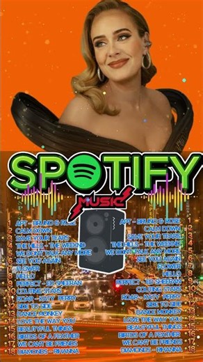 Bruno Mars, Taylor Swift, Charlie Puth, The Weeknd, Dua Lipa, Maroon 5, Rihanna - Pop Music 2025