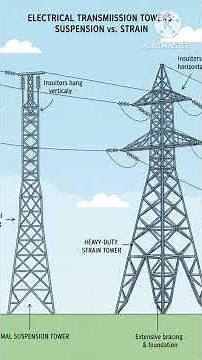 What Is a Strain Tower? | Transmission Line Basics Explained