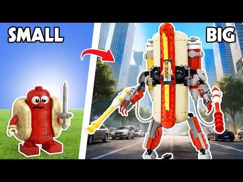 I Built LEGO Robot Food | BEAR Bricks