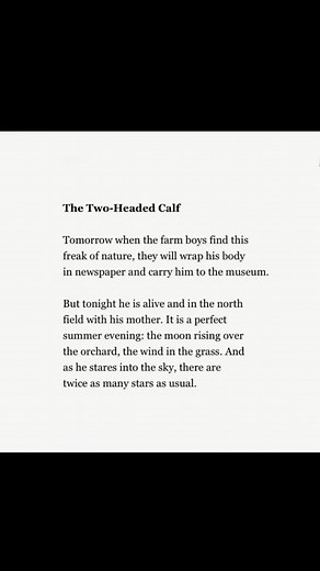The Two-Headed Calf by Laura Gilpin ❤️ #poetry #twoheadedcalf | the kitten poem