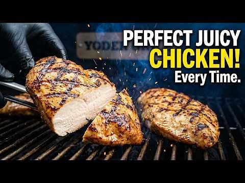 Perfect Chicken Breasts Every Time | Chef Tom's Pellet Grill Technique