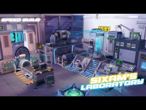 Sixam's Laboratory 🧪 | Speed Build | The Sims 4 | CC free + DL