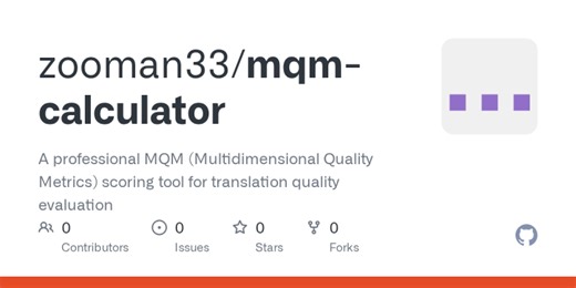 MQM Score Calculator for Translation Quality Management | Rahul Chandravanshi posted on the topic | LinkedIn