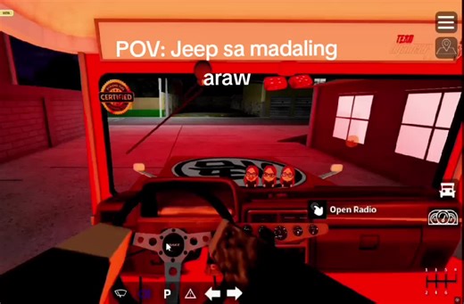 Roblox Jeep Adventure: Early Morning POV