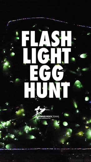 🔦🥚 Things are about to get egg-stremely fun! The Flashlight Egg Hunt is lighting up Old Settlers Park on Thursday, April 2 at 6 PM! Grab your flashlight and hop into an after-dark adventure filled with eggs, candy, prizes, and more! 🌙✨ The fun doesn’t end after the last hunt! Stick around for a Movie in the Park featuring Dog Man 🍿🎬 Don’t be left in the dark! Early registration is $7 per hunter through March 3, with late registration beginning March 4 at $10. Secure your spot NOW at roundro
