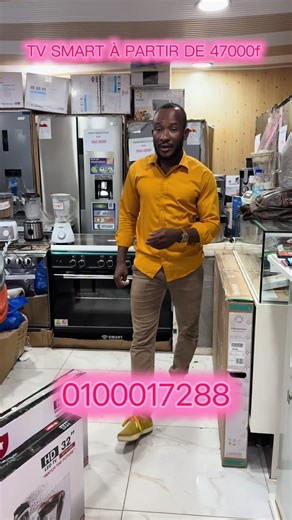 📺 TV SMART – Image HD | Internet | YouTube & Netflix Transforme ton salon en cinéma 🎬 Profite d’une image claire et fluide, d’un son puissant et de toutes tes applications préférées directement sur ta télé. ✅ Smart TV (Wi-Fi intégré) ✅ YouTube, Netflix, Prime Video ✅ Image HD / Full HD / 4K selon modèle ✅ Économie d’énergie ✅ Idéale maison, bureau ou chambre 🔥 Qualité – Élégance – Performance 📦 Livraison rapide 📲 #TVSmart #SmartTV #TélévisionSmart #TV4K #TVHD ⸻ Si tu veux, je peux te faire 