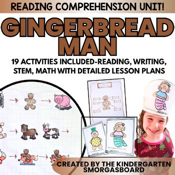 Gingerbread Activities - Gingerbread Man Week Activities