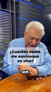 🎙️ Errores en vivo… ¡inolvidables! A los 16 años, haciendo radio, cometí un error que me costó caro. En lugar de decir Fábrica de Cocinas Bravor, dije Fábrica de Cecinas Grabor. El auspiciador se fue… y mi oportunidad en la radio también. Fue una gran lección, pero no la única. ¿Y usted? ¿Cuál ha sido su peor equivocación? ¡Compártala aquí, así aprendemos todos! | Don Francisco TV