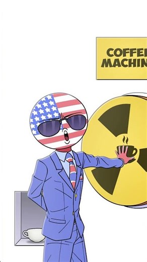 COFFEE MACHINE ☕ #countryhumans