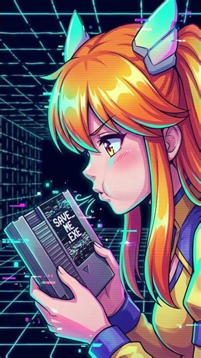 Have you Tried Blowing out the Cartridge? - SAVE_ME.EXE 4 #synthwave #anime #chiptune #gamingmusic