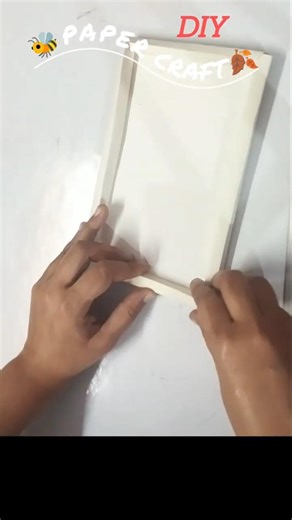 make 3D paper frame perfectly ✨#shorts #photoframe #diy #papercraft #paperart #frame