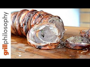Kokoretsi on charcoal grill - 6 Basic Steps (EN subs) | Grill philosophy